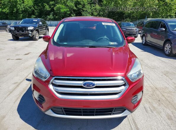 1FMCU9GDXHUE04079 2017 FORD ESCAPE Red Rear view