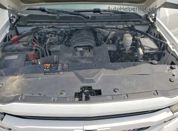 3GCUKREC6GG105215 2016 CHEVROLET SILVERADO White Widok komory silnika