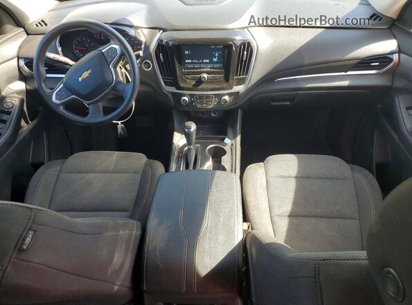 1GNERFKW1KJ279298 2019 CHEVROLET TRAVERSE Белый Вид щитка приборов
