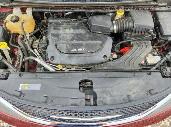 2C4RC1DG9JR130152 2018 CHRYSLER PACIFICA Темно-бордовый Вид наклейки с VIN-кодом