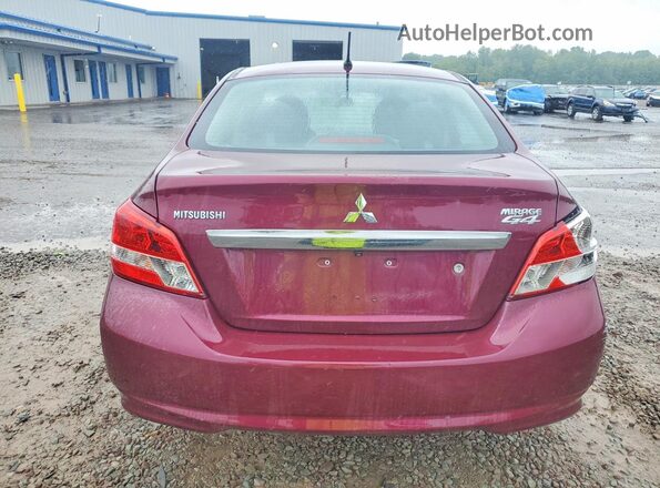 ML32F3FJ1JHF15171 2018 MITSUBISHI MIRAGE Maroon Вид салону спереду