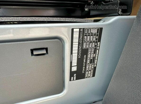 W1X9N33Y1SN355924 2025 MERCEDES-BENZ SPRINTER Silver 