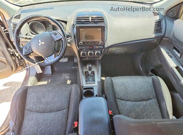 JA4AP4AU7LU024439 2020 MITSUBISHI OUTLANDER Black 