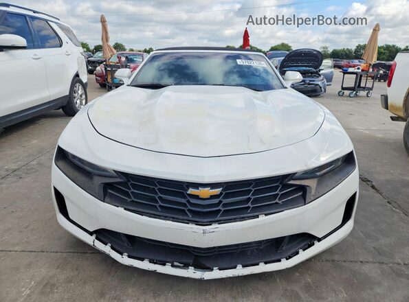 1G1FB3DX9L0118896 2020 CHEVROLET CAMARO White Vista trasera
