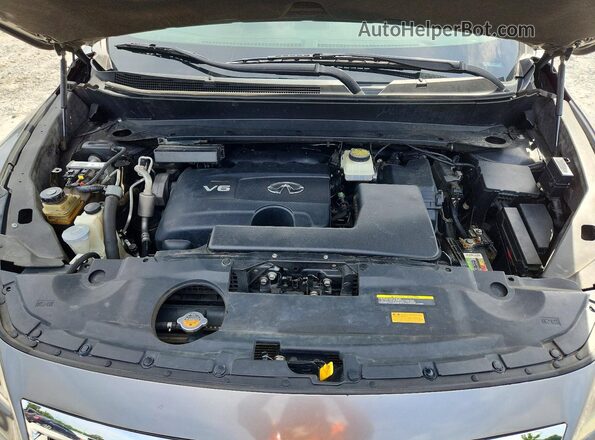 5N1DL0MN8KC509667 2019 INFINITI QX60 Gray Widok naklejki z numerem VIN