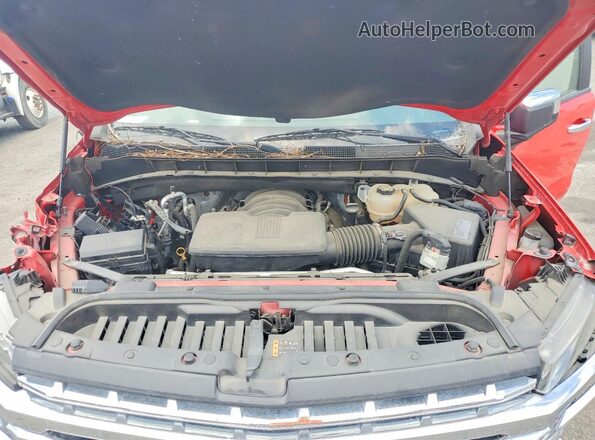 3GCPWCED3LG221795 2020 CHEVROLET SILVERADO Red Вид підкапотного простору