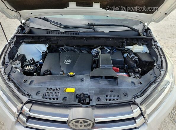 5TDYZRFH6HS199204 2017 TOYOTA HIGHLANDER Белый Вид наклейки с VIN-кодом