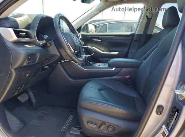 5TDHZRBH2LS038637 2020 TOYOTA HIGHLANDER Blue Առջևի վահանակի տեսք
