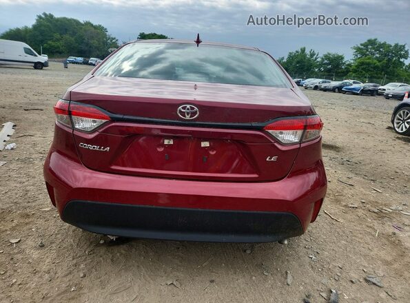 5YFB4MDE0RP175250 2024 TOYOTA COROLLA Red Սալոնի դիմացի տեսք