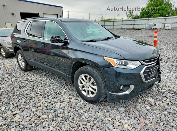 1GNERGKWXKJ237931 2019 CHEVROLET TRAVERSE Black წინა ხედი