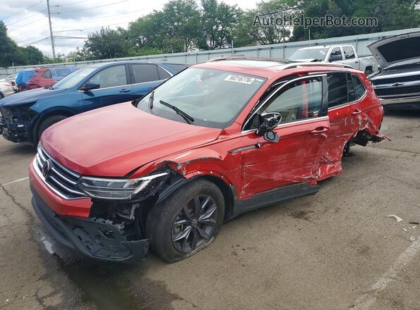 3VVNB7AX8PM066339 2023 VOLKSWAGEN TIGUAN Красный 