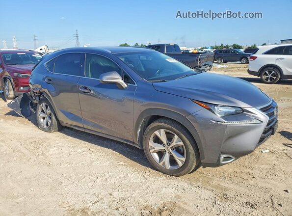 JTJYARBZ2H2083198 2017 LEXUS NX Gray Front view
