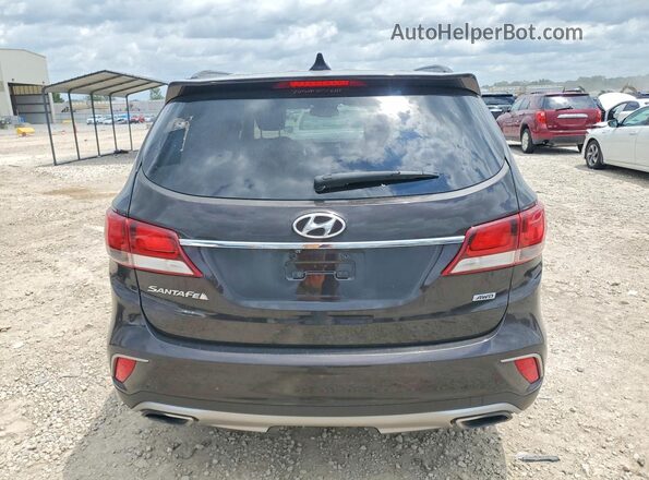 KM8SMDHF5HU200174 2017 HYUNDAI SANTA Black 