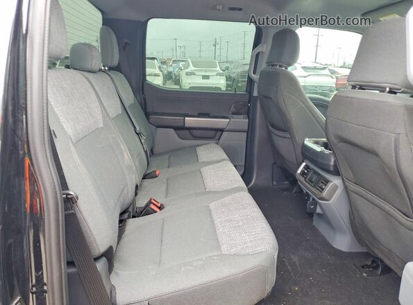 1FT6W1EV6PWG35220 2023 FORD F150 Black Vista interior trasera