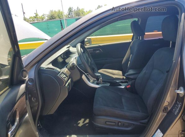 JHMCR6F39HC003642 2017 HONDA ACCORD Gray წინა პანელის ხედი