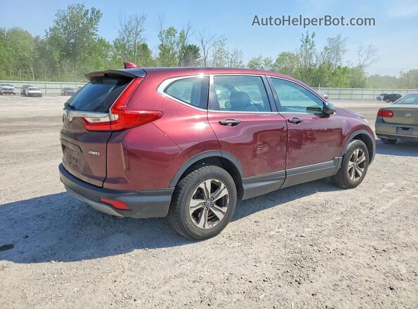 2HKRW6H3XJH200704 2018 HONDA CR-V Burgundy 