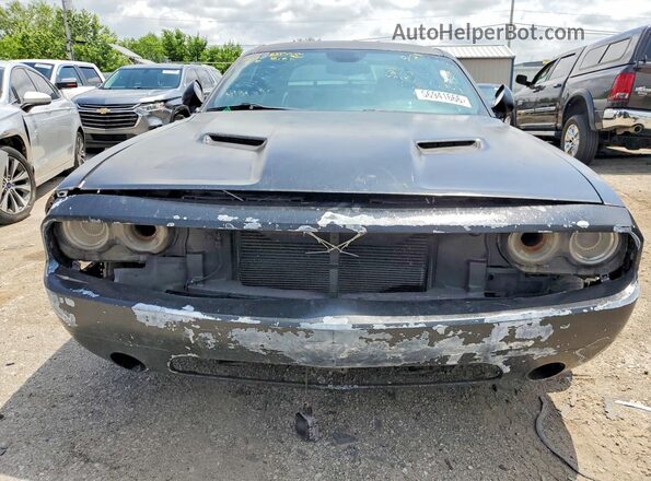 2C3CDZFJ7GH331772 2016 DODGE CHALLENGER Black Հետևի տեսք