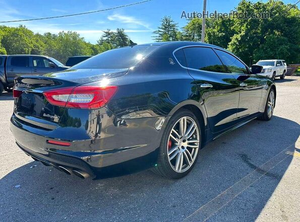 ZAM56YRS3J1285288 2018 MASERATI QUATTROPOR Black წინა მარჯვენა