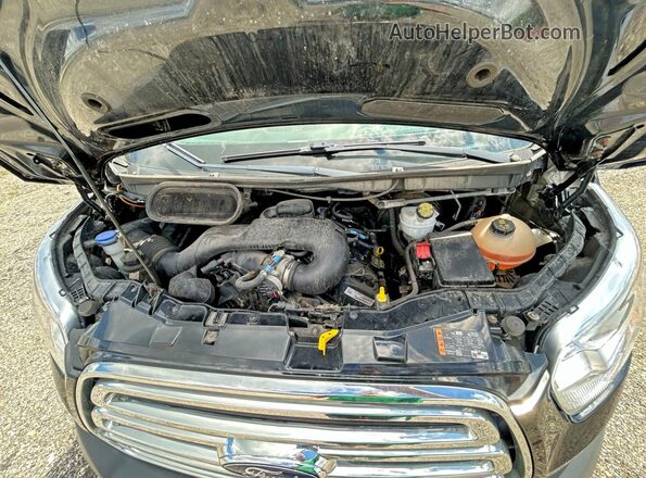 1FTYE1YM7JKA38526 2018 FORD TRANSIT Черный Вид панели приборов