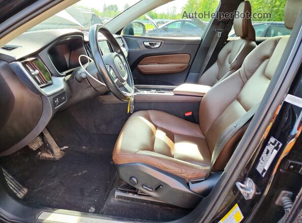 YV4102RK9L1411865 2020 VOLVO XC60 Black Вид панелі приладів