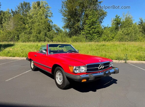 10704412028692 1976 MERCEDES-BENZ SL-CLASS Red 