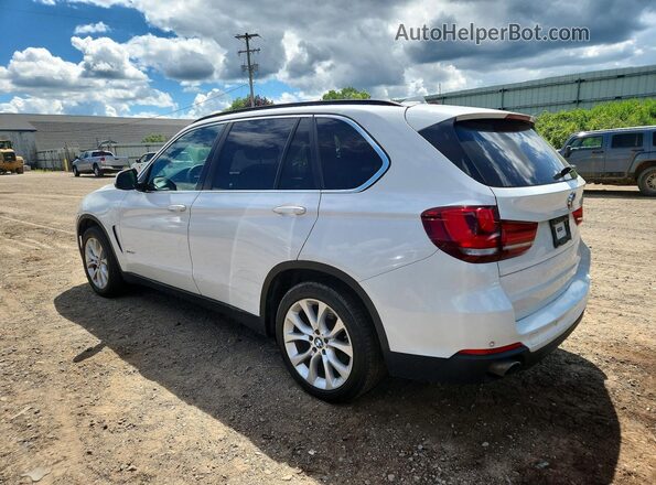 5UXKR0C53G0S89308 2016 BMW X5 White Trasero derecho