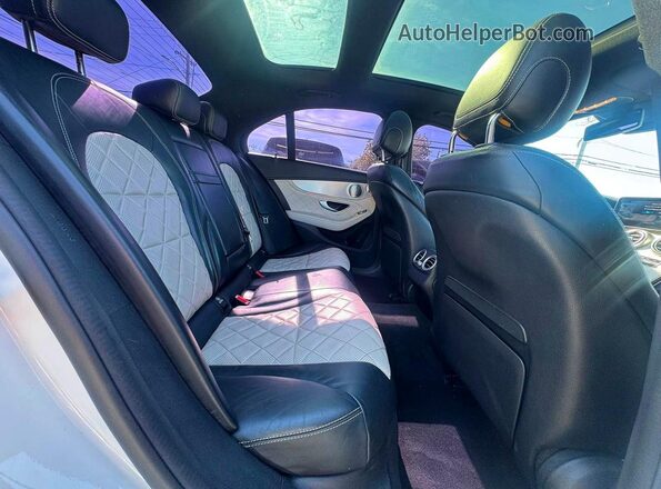 55SWF6EBXKU308138 2019 MERCEDES-BENZ C-CLASS White 