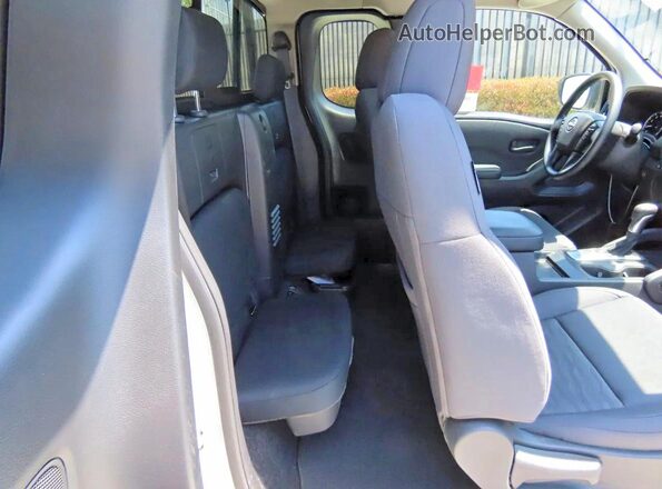 1N6ED1CL2SN643250 2025 NISSAN FRONTIER White Widok wnętrza z przodu