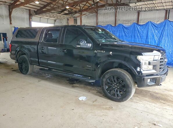 1FTFW1EG4GKE35185 2016 FORD F150 Black Vista frontal