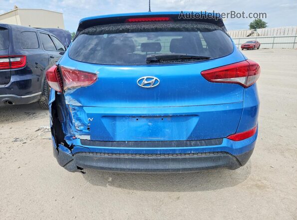 KM8J33A41GU207848 2016 HYUNDAI TUCSON Blue 
