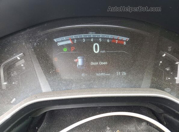 5J6RW2H59HL016414 2017 HONDA CR-V White Widok tylnych siedzeń