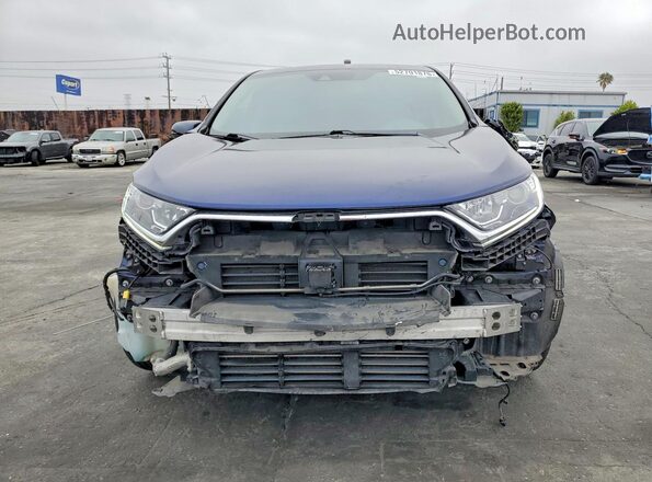 7FARW1H52JE002190 2018 HONDA CR-V Blue 