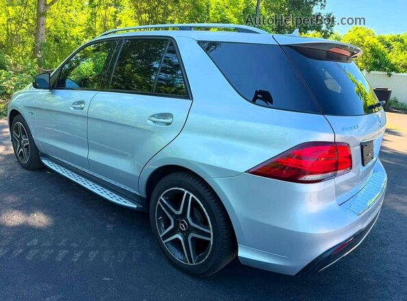 4JGDA6EB6JB160462 2018 MERCEDES-BENZ GLE Silver უკანა მარჯვენა