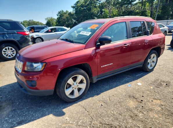1C4NJCBA1HD146745 2017 JEEP COMPASS Темно-бордовый 