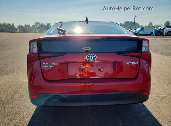 JTDL9MFU1N3038363 2022 TOYOTA PRIUS Red 