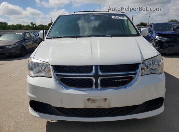 2C4RDGCG9GR353155 2016 DODGE CARAVAN White Вид ззаду
