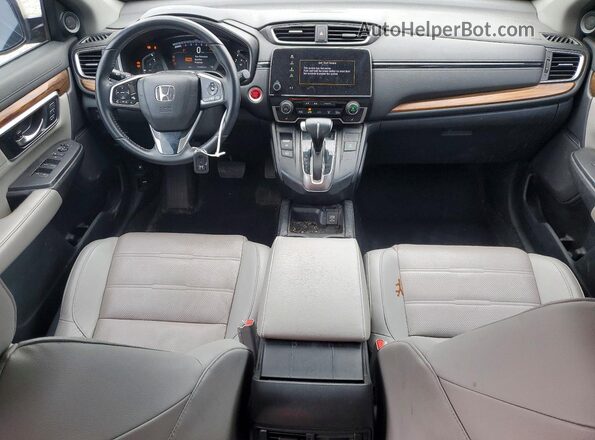 7FARW1H83HE036854 2017 HONDA CR-V Gray Widok zestawu wskaźników