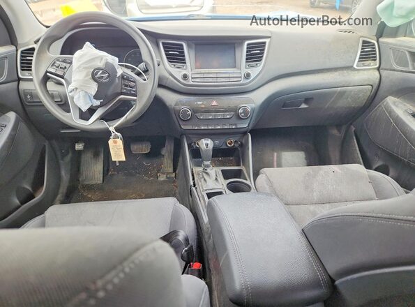 KM8J33A43JU699502 2018 HYUNDAI TUCSON Синий 