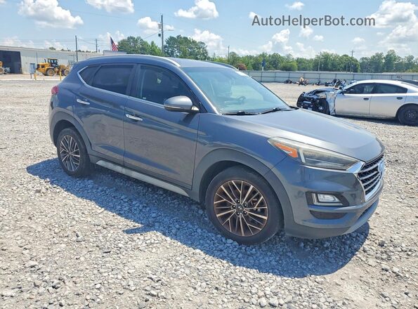 KM8J33AL2KU970350 2019 HYUNDAI TUCSON Gray წინა ხედი