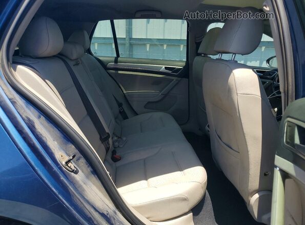3VW217AU9GM037701 2016 VOLKSWAGEN GOLF Синий 