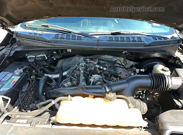 1FTEW1CP5HKE35597 2017 FORD F150 Gray Dashboard view