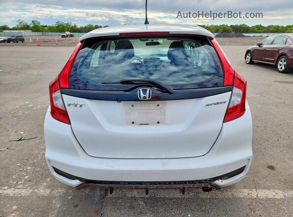 3HGGK5H67JM701214 2018 HONDA FIT White Widok wnętrza z przodu