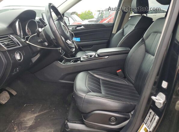 4JGDA5HB9GA734377 2016 MERCEDES-BENZ GLE-CLASS Black წინა პანელის ხედი