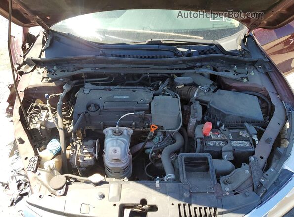 1HGCR2F87HA055287 2017 HONDA ACCORD Maroon 