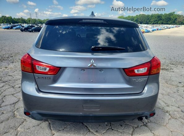 JA4AP3AU1HZ004501 2017 MITSUBISHI OUTLANDER Gray Սալոնի դիմացի տեսք