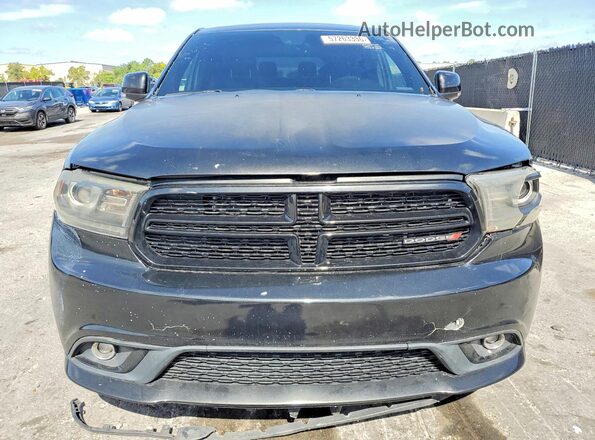 1C4SDHCT7GC440663 2016 DODGE DURANGO Черный Вид сзади