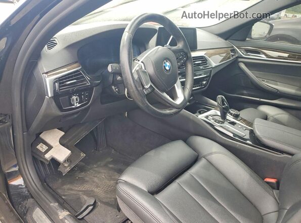 WBAJR3C03LCD71647 2020 BMW 5 SERIES Черный Вид щитка приборов