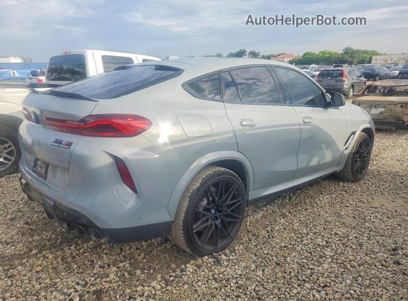 5YM23ET07S9X09846 2025 BMW X6 Gray Delantero derecho