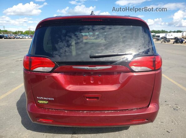 2C4RC1DG1MR532039 2021 CHRYSLER VOYAGER Burgundy Widok wnętrza z przodu