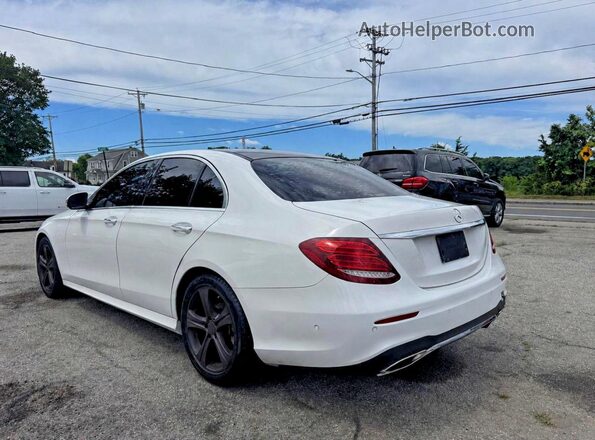 WDDZF4JB8JA371390 2018 MERCEDES-BENZ E White Trasero derecho